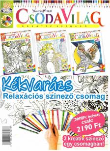 Csodavilág Kékvarázs relaxációs színező csomag