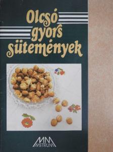 Szalkai Zsuzsanna - Olcsó gyors sütemények [antikvár]