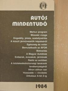Békefi József - Autós mindentudó 1984 [antikvár]