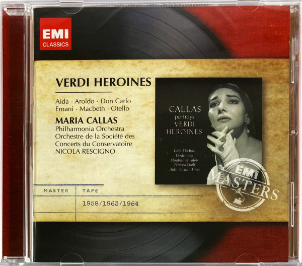 Verdi - VERDI HEROINES CD MARIA CALLAS