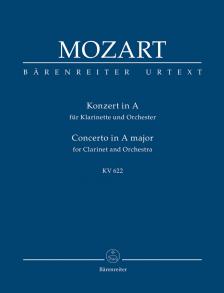 MOZART,W.A - KONZERT IN A FÜR KLARINETTE UND ORCHESTER KV 622 TASCHENPARTITUR URTEXT