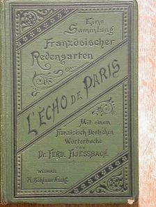 Dr. Ferdinand Fliessbach - L'écho de Paris [antikvár]