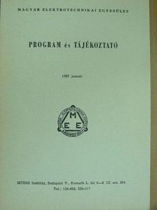 Program és tájékoztató 1987. január [antikvár]