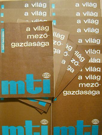 A világ mezőgazdasága 1987. (nem teljes évfolyam) [antikvár]