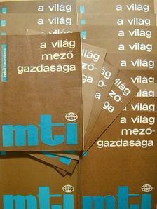 A világ mezőgazdasága 1987. (nem teljes évfolyam) [antikvár]