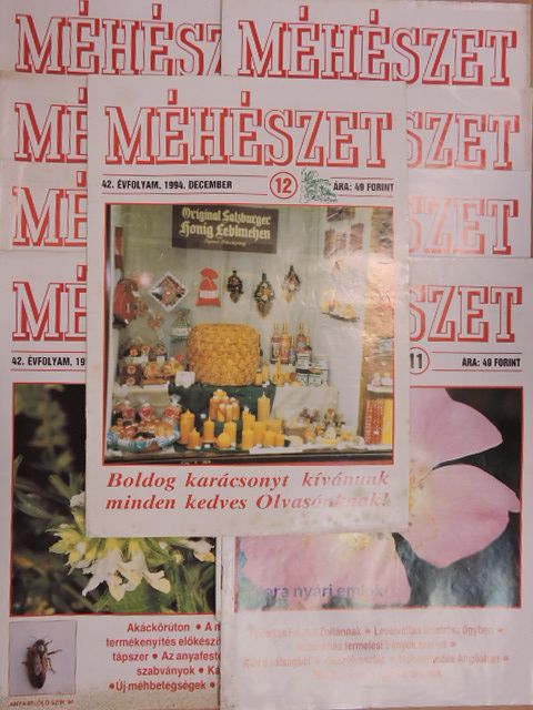 Dögei Imre - Méhészet 1994. (nem teljes évfolyam) [antikvár]