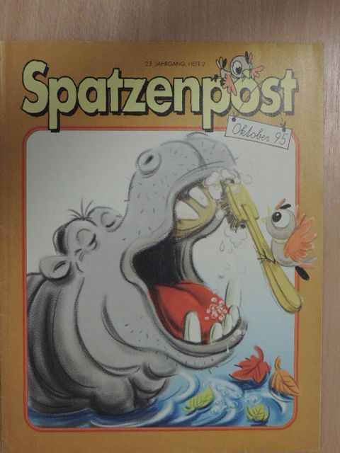 Annette Betz - Spatzenpost Oktober 1995. [antikvár]