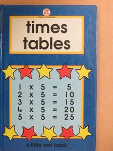 Rhona Whiteford - Times tables [antikvár]