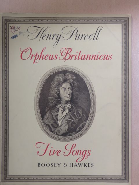 Henry Purcell - Orpheus Britannicus [antikvár]