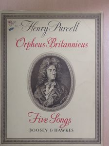 Henry Purcell - Orpheus Britannicus [antikvár]