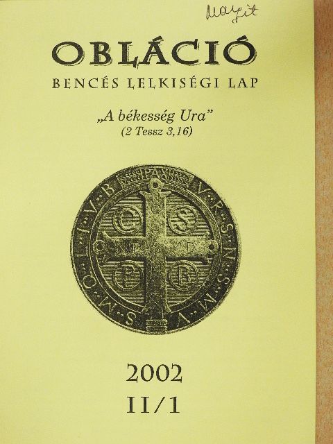 Obláció 2002. II/1 [antikvár]