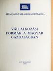 Dr. Herbst Árpád - Vállalkozási formák a magyar gazdaságban [antikvár]