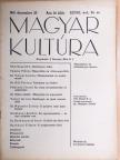 Dr. Gál Ferenc - Magyar Kultúra 1941. december 20. [antikvár]