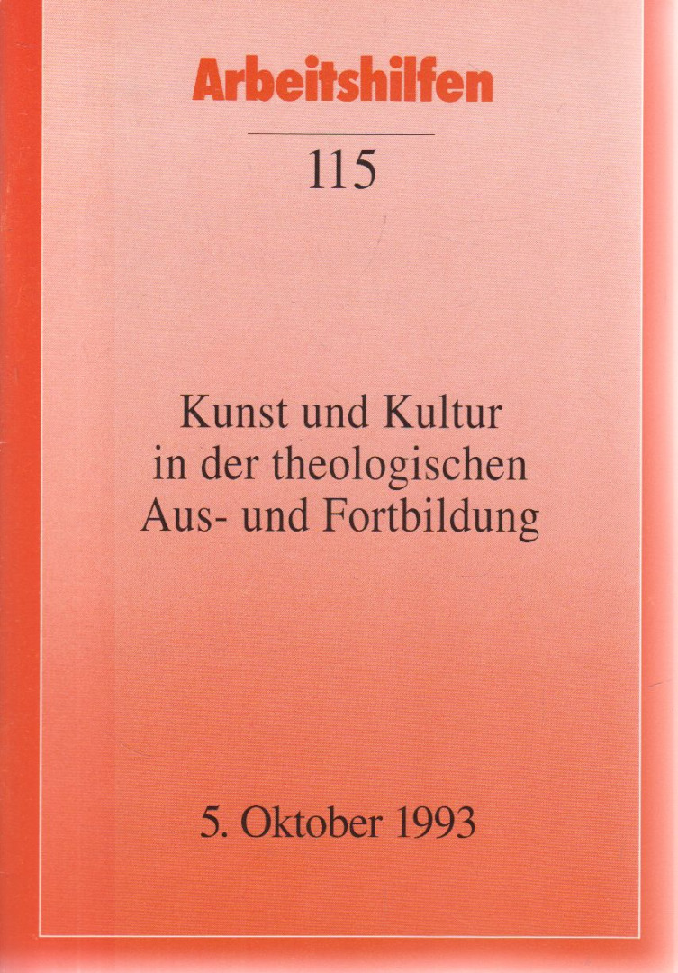 Kunst und Kultur in der theologischen Aus-und Fortbildung [antikvár]