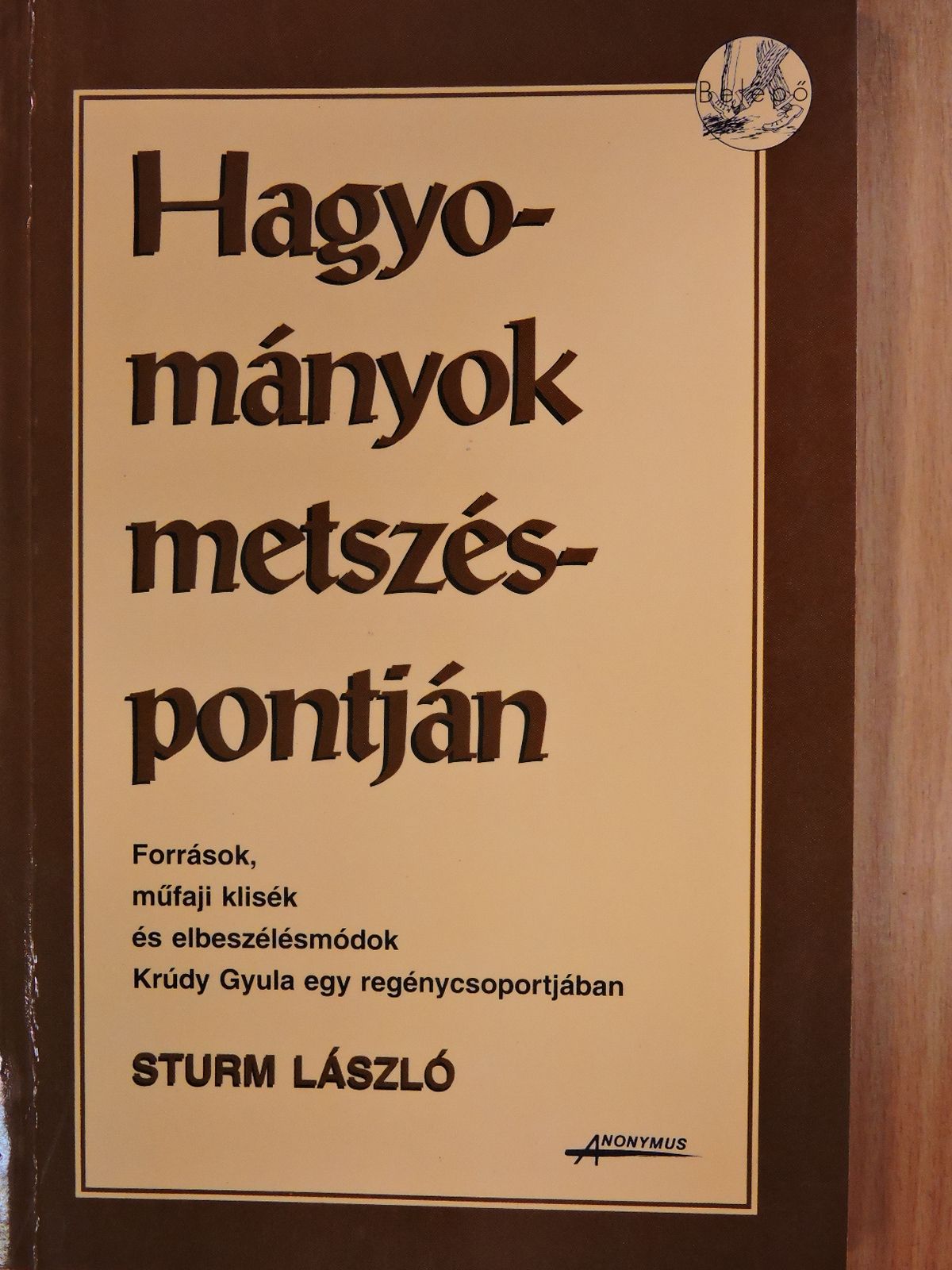 Sturm László - Hagyományok metszéspontján [antikvár]