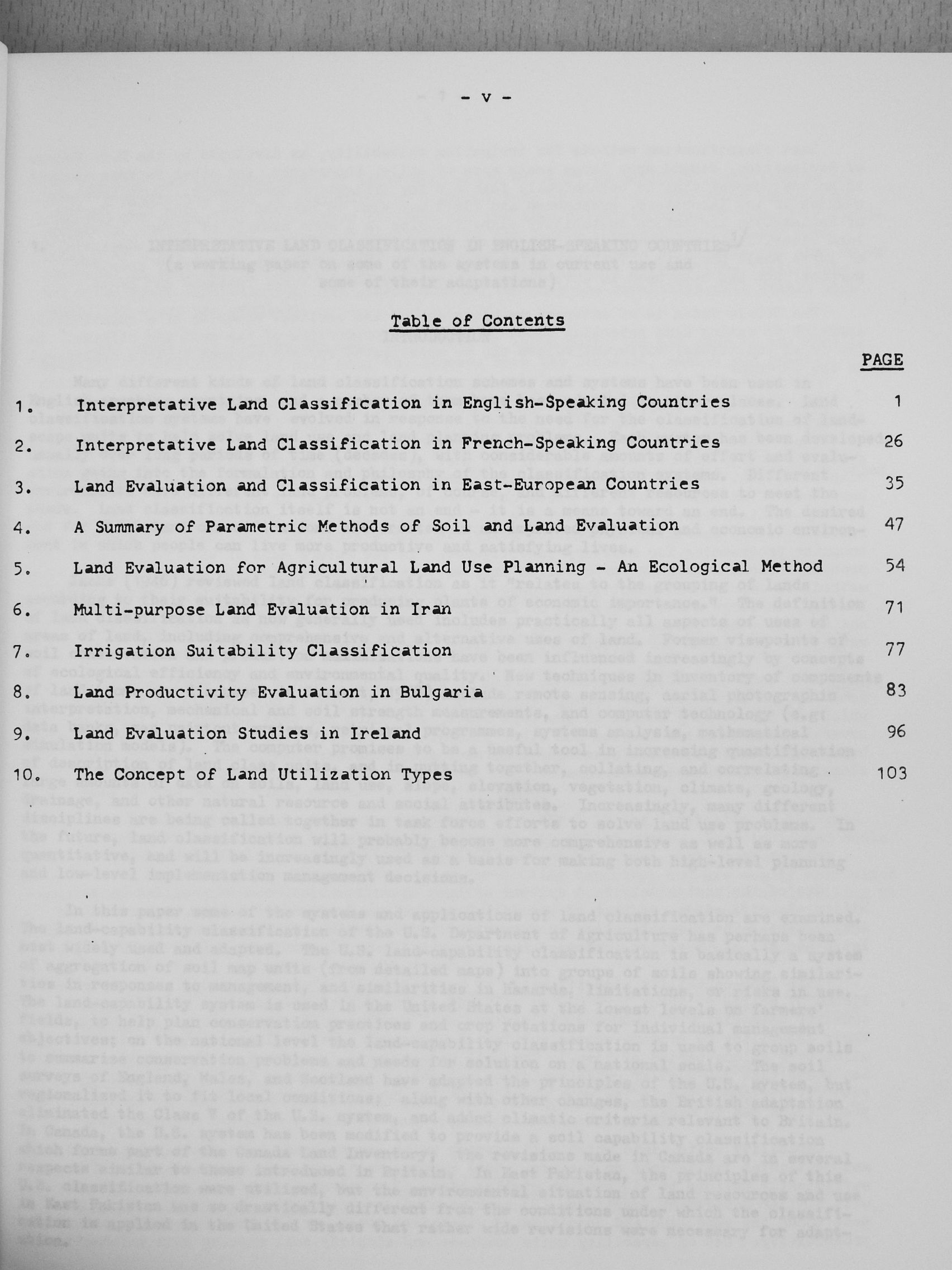 Approaches to Land Classification [antikvár]