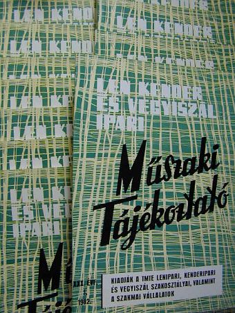 Len, Kender és Vegyiszál Ipari Műszaki Tájékoztató 1982. január-december [antikvár]