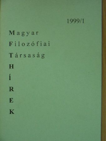 Boros János - MFT Hírek 1999/1 [antikvár]