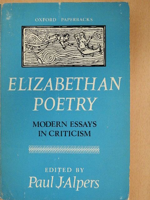 G. K. Hunter - Elizabethan Poetry [antikvár]