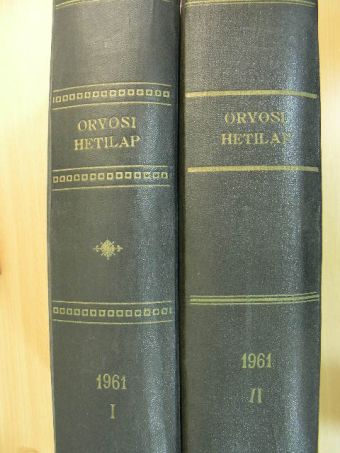 Dr. Fenyő Egon - Orvosi Hetilap 1961. január-december I-II. [antikvár]