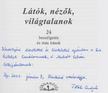 Török András István - Látók, nézők, világtalanok (dedikált) [antikvár]