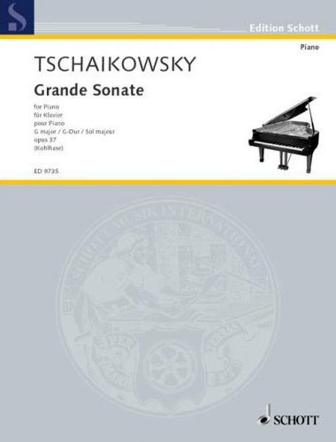 CSAJKOVSZKIJ ( TSCHAIKOWSKY) - GRANDE SONATE FOR PIANO G-DUR OP.37 (KOHLHASE)