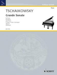 CSAJKOVSZKIJ ( TSCHAIKOWSKY) - GRANDE SONATE FOR PIANO G-DUR OP.37 (KOHLHASE)