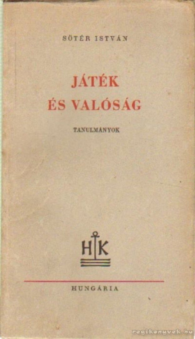 Játék és valóság [antikvár]