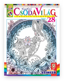 Jánossy Gábor[szerk.]-Jánossy-Kármán Mónika - Csodavilág Kreatív színező 28. - Tavasz