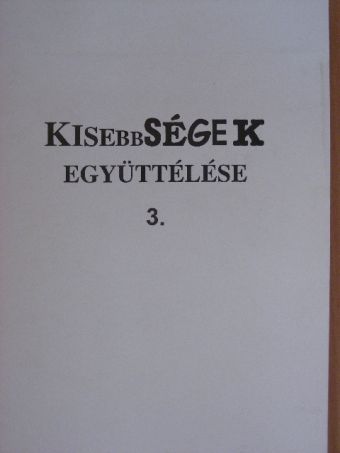 Alexander Gjurov - Kisebbségek együttélése 3. [antikvár]