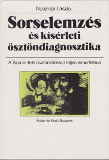 Noszlopi László - Sorselemzés és kísérleti ösztöndiagnosztika [antikvár]