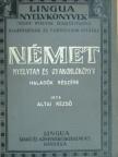 Altai Rezső - Német nyelvtan és gyakorlókönyv haladók részére [antikvár]