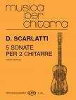 SCARLATTI,D. - 5 SONATE PER 2 CHITARRE (FODOR-MOSÓCZI)