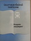 Vendéglátó üzletvezető tanfolyam program [antikvár]