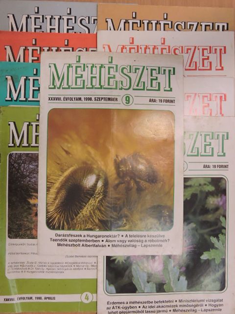 Csombók József - Méhészet 1990. (nem teljes évfolyam) [antikvár]