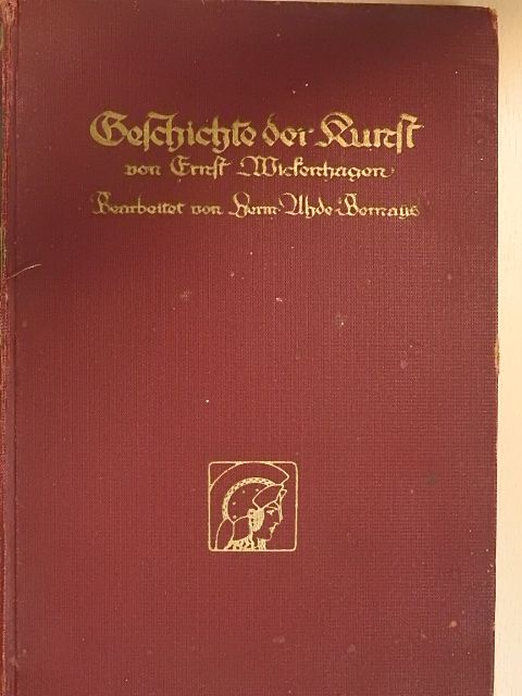 Ernst Wickenhagen - Ernst Wickenhagens Geschichte der Kunst mit einen Anhang über die Musikgeschichte (gótbetűs) [antikvár]