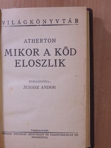 Atherton - Mikor a köd eloszlik [antikvár]