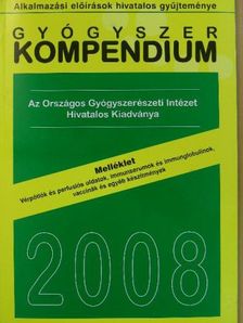 Gyógyszer kompendium 2008. Melléklet [antikvár]