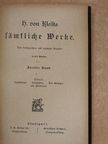 H. von Kleist - H. von Kleists sämtliche Werke in vier Bänden II. (gótbetűs) (töredék) [antikvár]