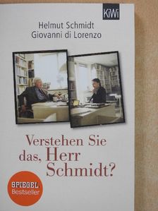 Giovanni di Lorenzo - Verstehen Sie das, Herr Schmidt? [antikvár]