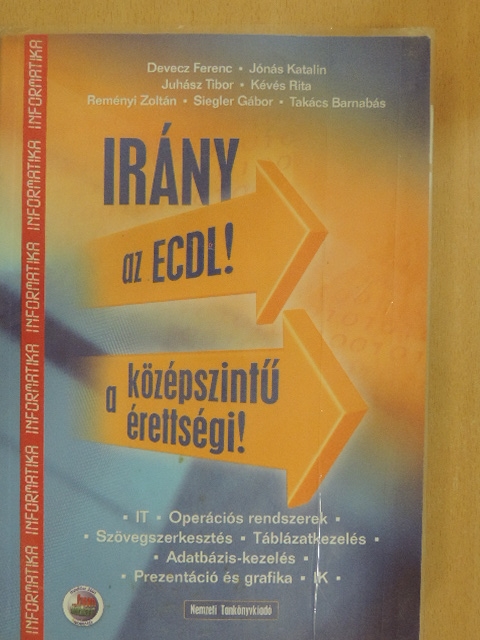Devecz Ferenc - Irány az ECDL!/a középszintű érettségi! [antikvár]