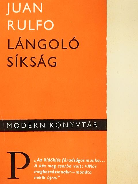 Juan Rulfo - Lángoló síkság [antikvár]