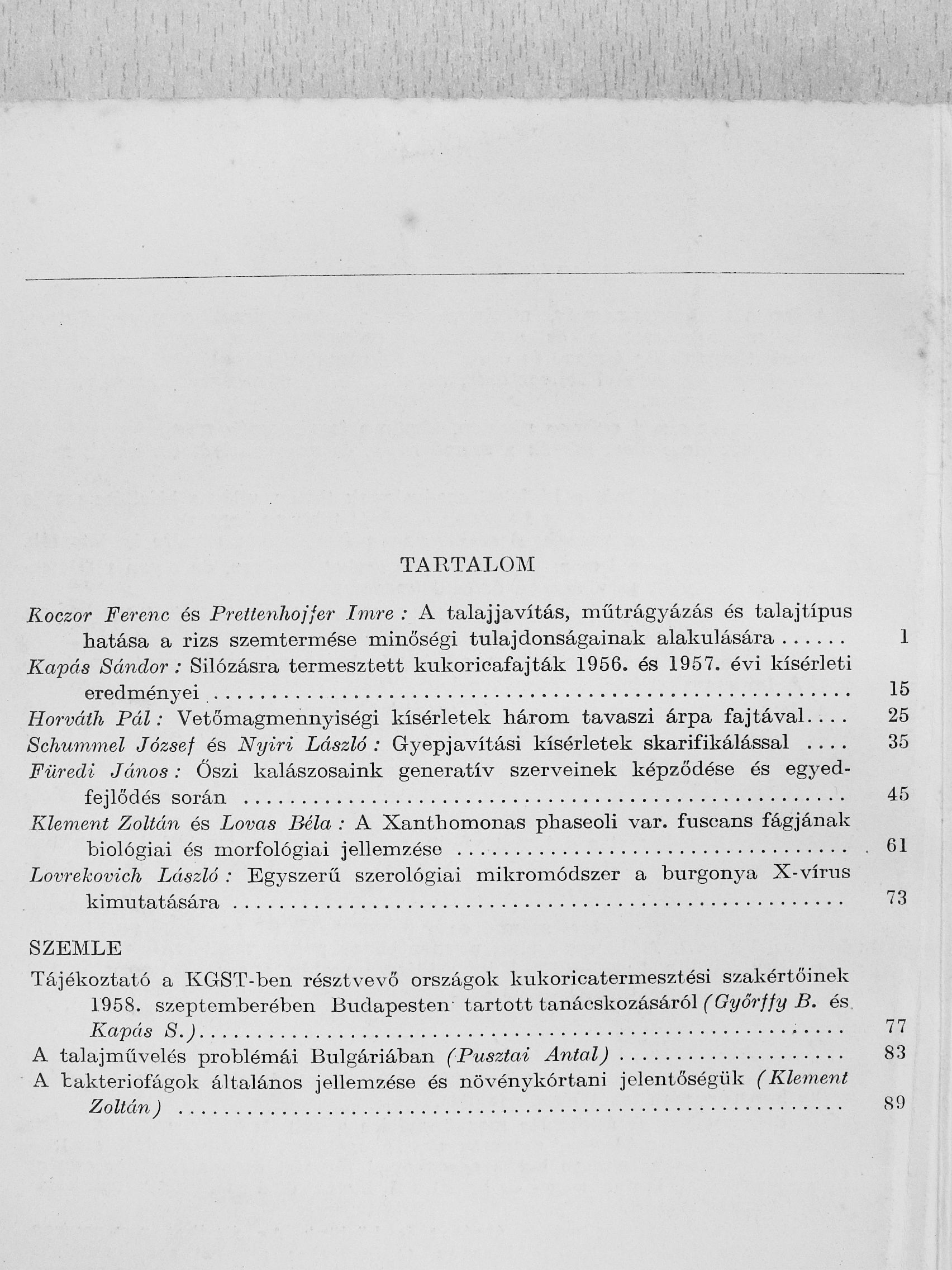 Horváth Pál - Növénytermelés 1959. március [antikvár]