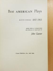Best American Plays 5. [antikvár]