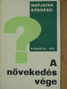 Jürgen Kuczynski - A növekedés vége [antikvár]