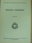 Program és tájékoztató 1987. március [antikvár]