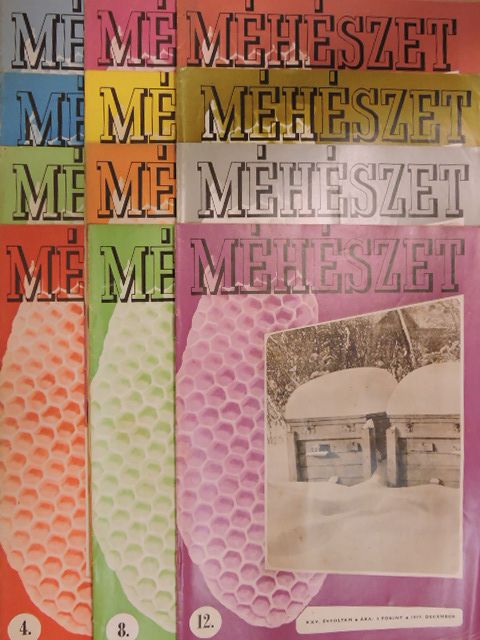 Arláth P.-né - Méhészet 1977. január-december [antikvár]