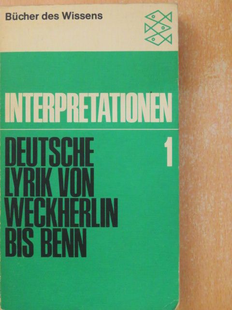 Adolf Beck - Interpretationen 1 [antikvár]