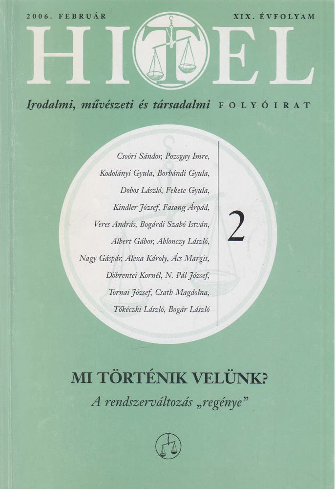 Csoóri Sándor - Hitel 2006. február [antikvár]