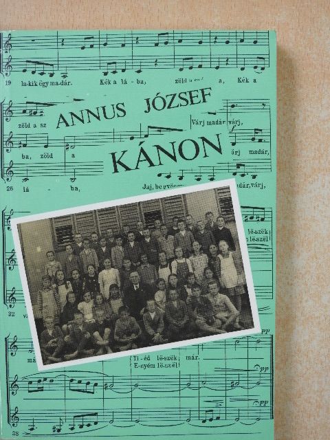 Annus József - Kánon (dedikált példány) [antikvár]